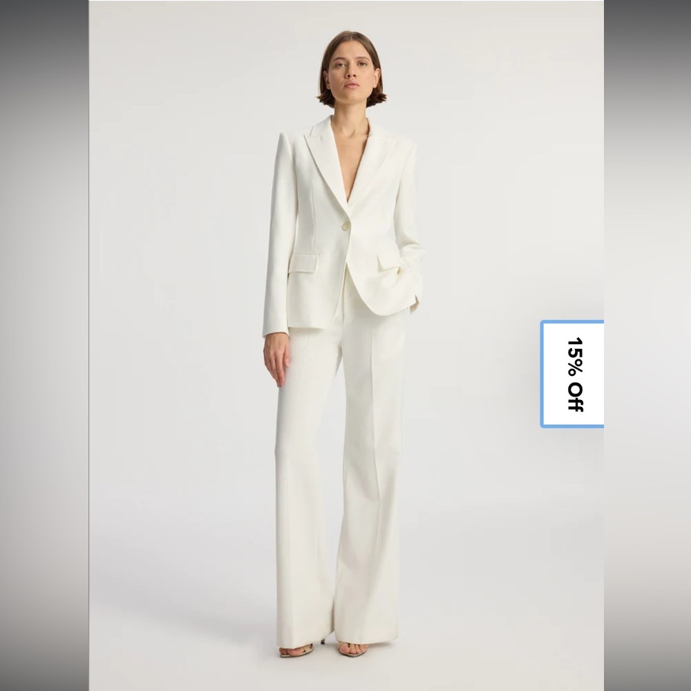 A.L.C white suit size 2. Brand NWT